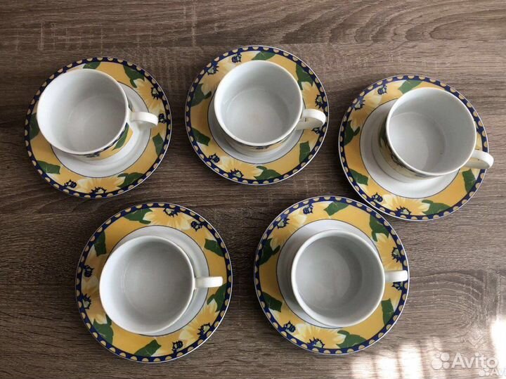 Чайный кофейный сервиз Korall