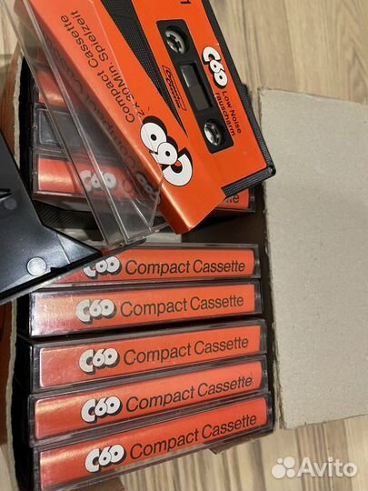 Аудиокассеты б/у sony, TDK, Maxell, Basf, Agfa