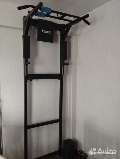 Тренажер Турник Брусья Пресс настенный разборный