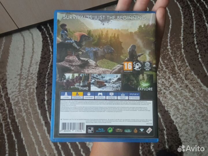 Продаю диск ark survival evolved