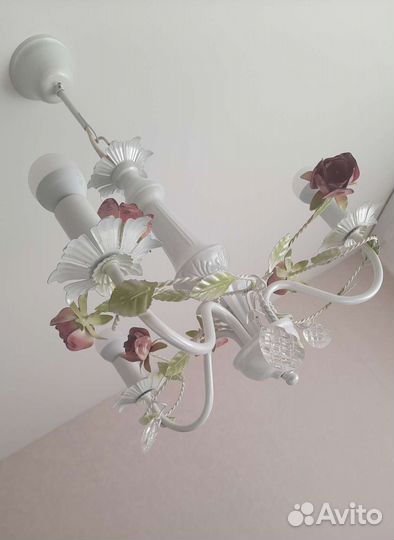 Люстра потолочная бу