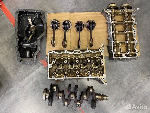 Коленвал, распредвал, постель распредвалов G4NA