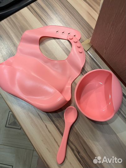 Детская посуда для кормления силиконовая