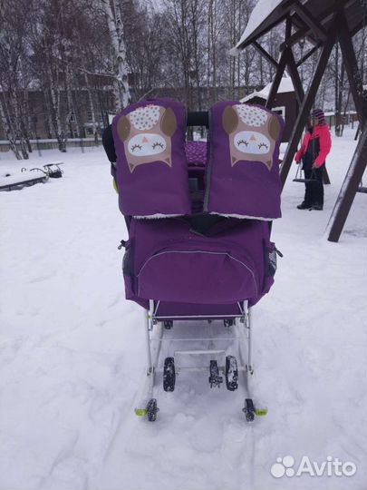 Коляска санки