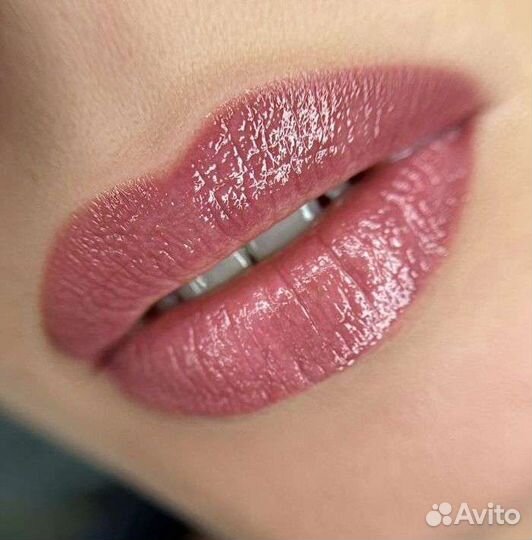 Пудровое напыление бровей, пермомент губ