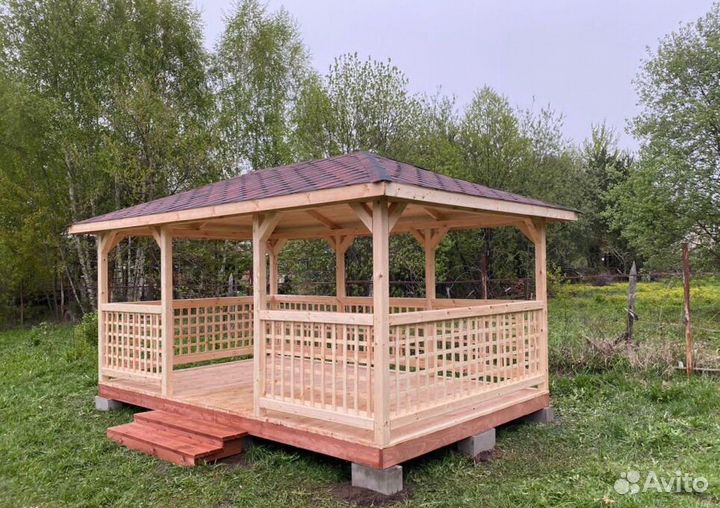 Дачные беседки