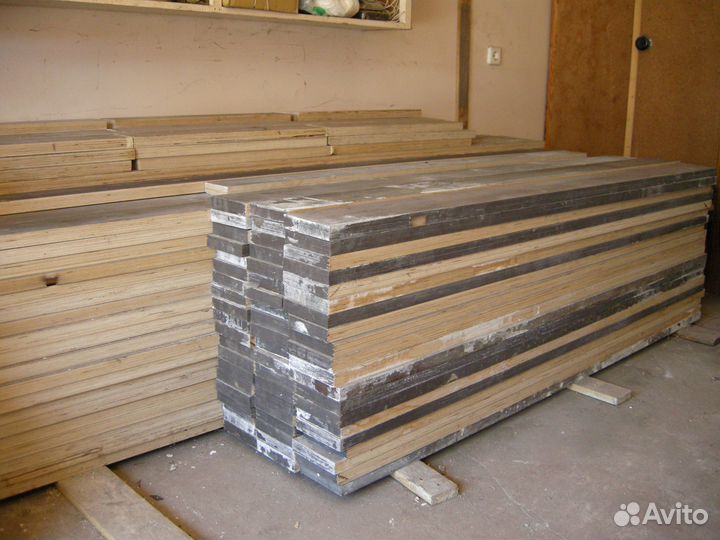 Фанера ламинированная, полоса, толщина 24 мм