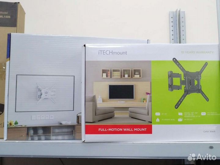 Кронштейн поворотный 400х400 большой отступ до61см