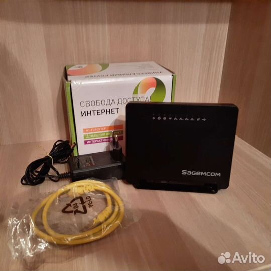 Wifi роутер Ростелеком Sagemcom Fst 2804 v7