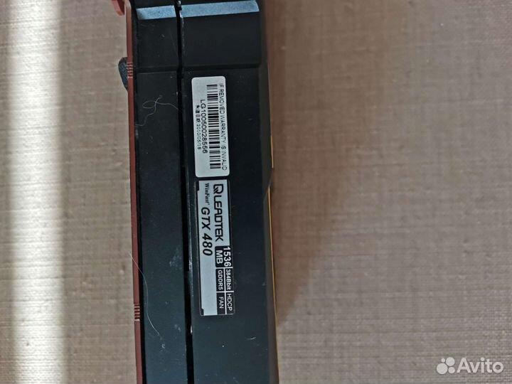 Видеокарта gtx 480