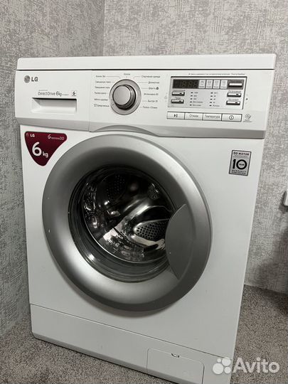 Стиральная машина LG 6 кг inverter Direct Drive