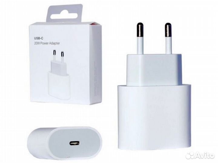 Оптом от 10шт. Блок питания 20W Type-C новый