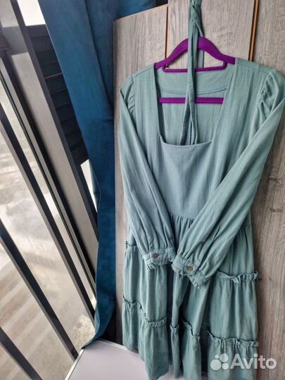 Платье женское 42-44 плательный хлопок