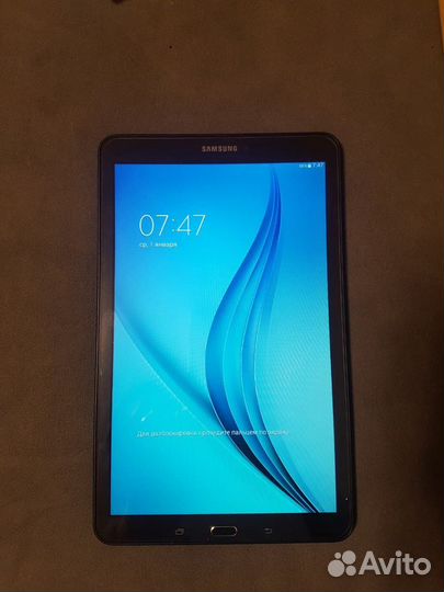 Samsung galaxy tab E 9 6