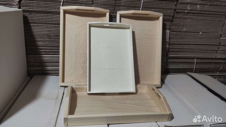 Деревянные подносы заготовки