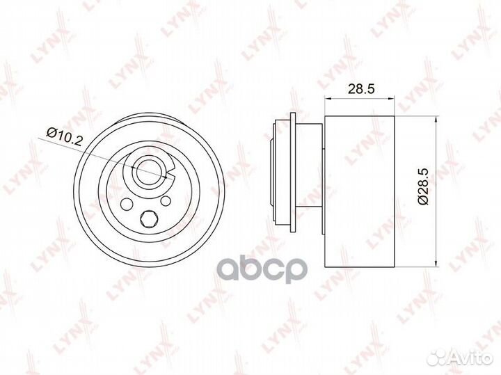 Ролик натяжной ремня грм PB1045 lynxauto