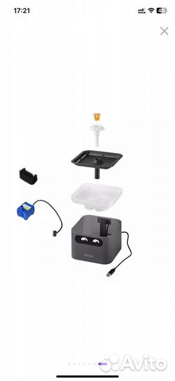 Фонтанчик поилка для кошек и мини-собак