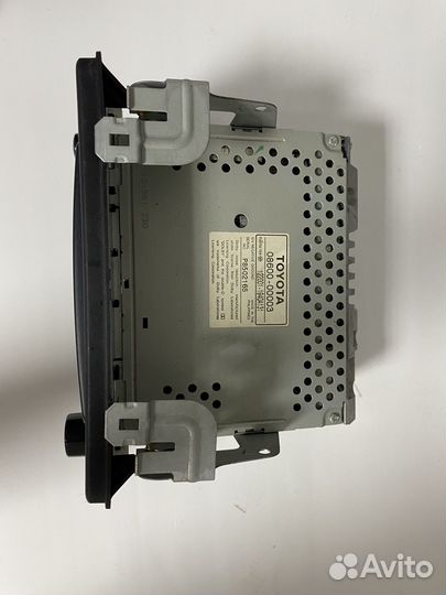 Штатный машнитофон toyota corolla 120