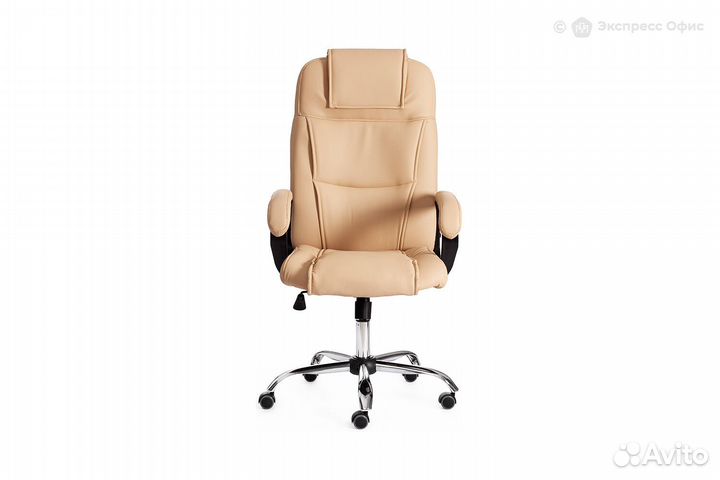 Кресло для руководителя Bergamo хром 19366