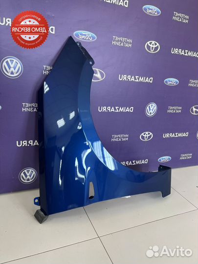 Крыло Hyundai Solaris (15-17) правое / синий ZD6