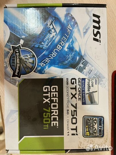 Видеокарта gtx 750ti 2gb