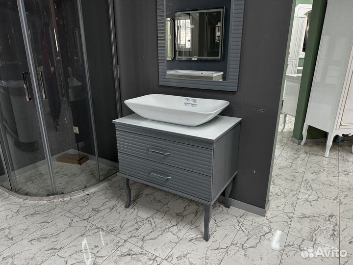 Тумба с раковиной 80см