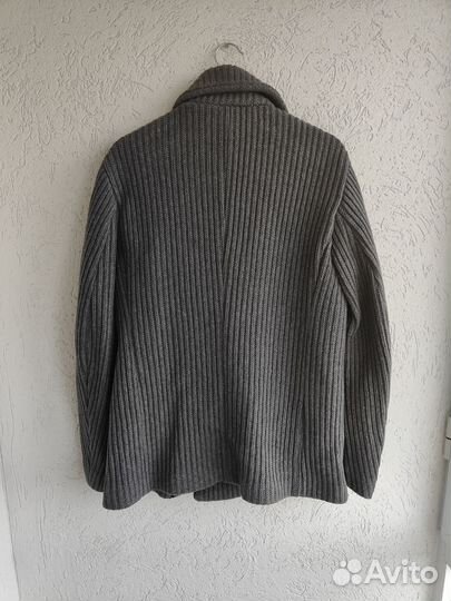 Miu Miu F/W 07 Тяжёлое Шерстяное Пальто Бушлат