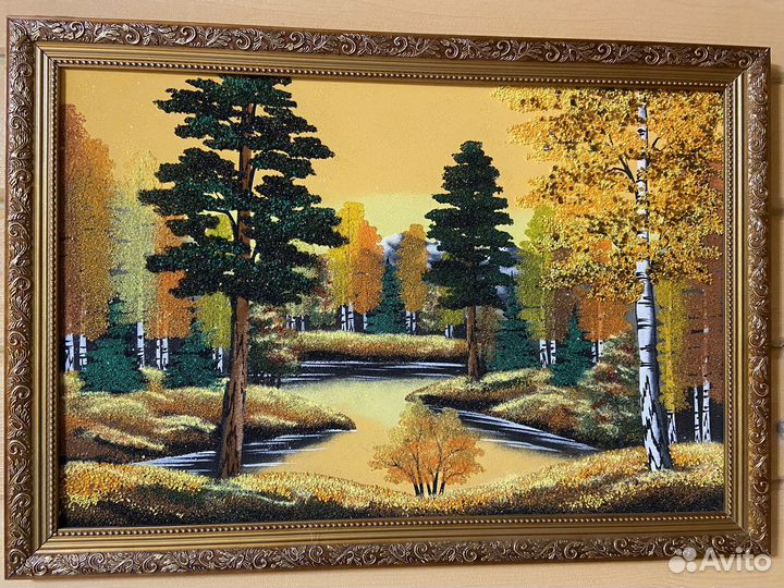 Картины из натурального камня