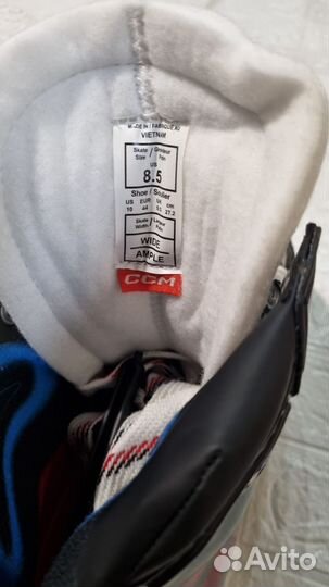 Новые Коньки хоккейные CCM Jetspeed FT680 SR wide