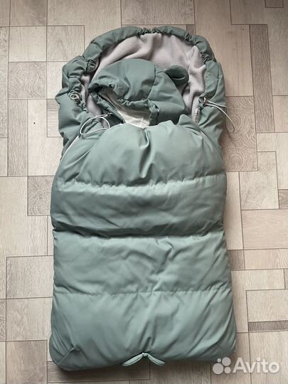 Зимний комбинезон с конвертом 56-62