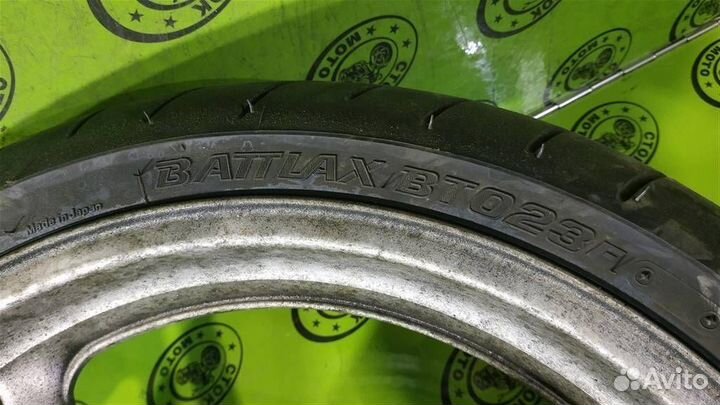 Шины к-кт Bridgestone battlax bt023 R17 120 70