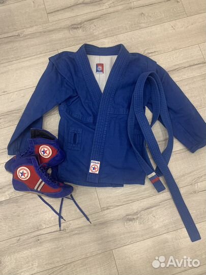 Куртка самбовка и борцовки