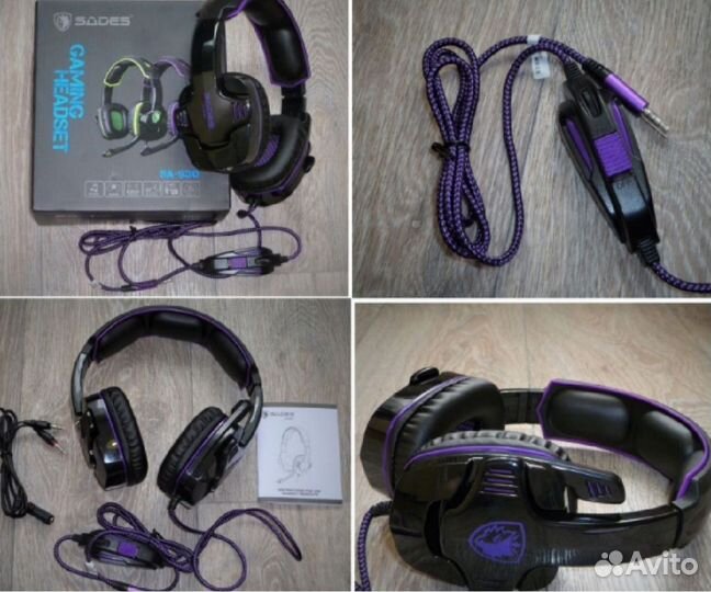 Наушники проводные игровые