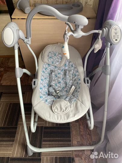 Детские электронные качели