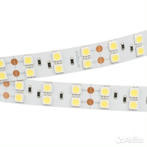 Светодиодная лента RT 2-5000 24V Cool 8K 2x2 (5060