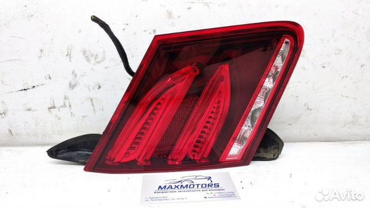 Фонарь задний левый Mercedes-Benz E C207 3.0 2015