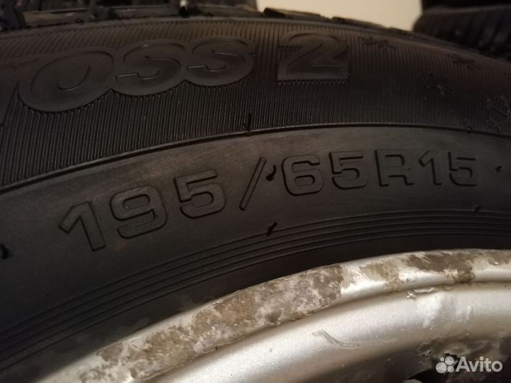 Колеса в сборе r15 зимние 195/65R15 4*114.3