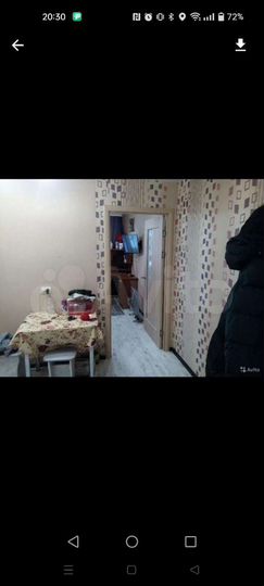 Комната 18 м² в 1-к., 2/2 эт.