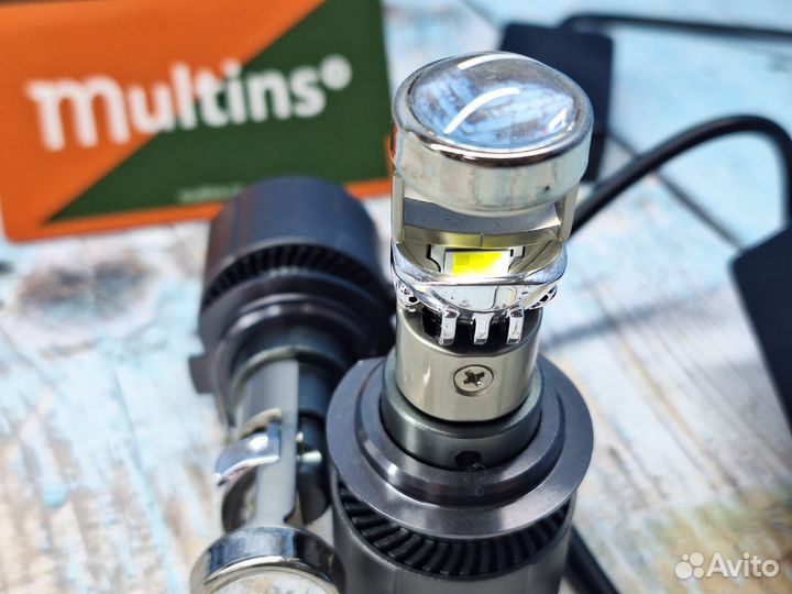 LED лампы с линзой и без