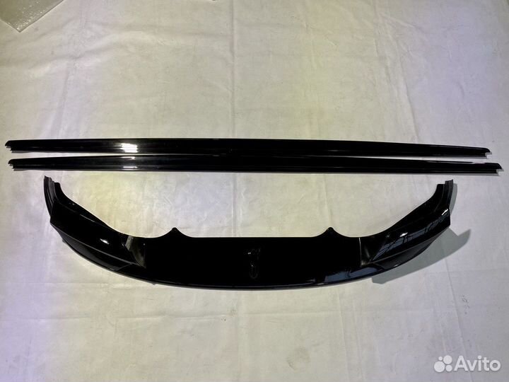 BMW 5 F10 м5 сплиттер + лезвия