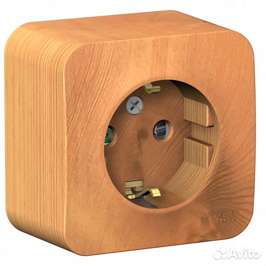 Розетка Schneider Electric Blanca с заземлением и