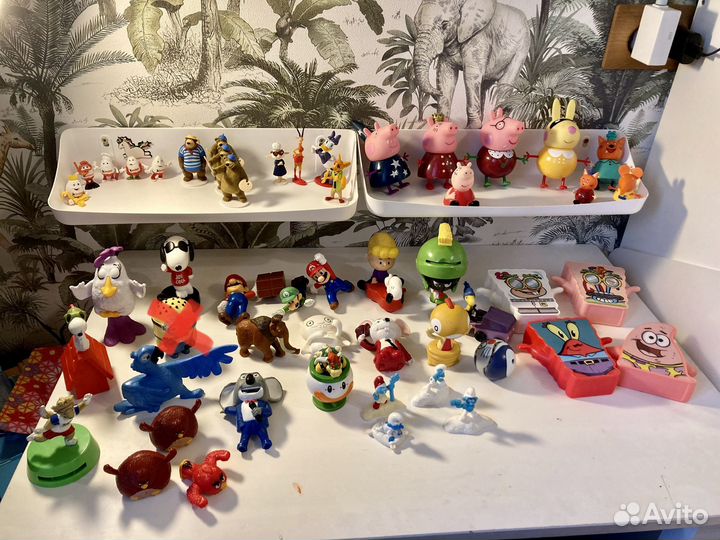 Игрушки из макдональдса и другие