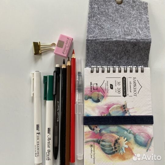 Карманный/походный набор для рисования