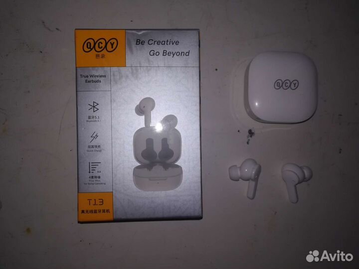 Беспроводные наушники QCY