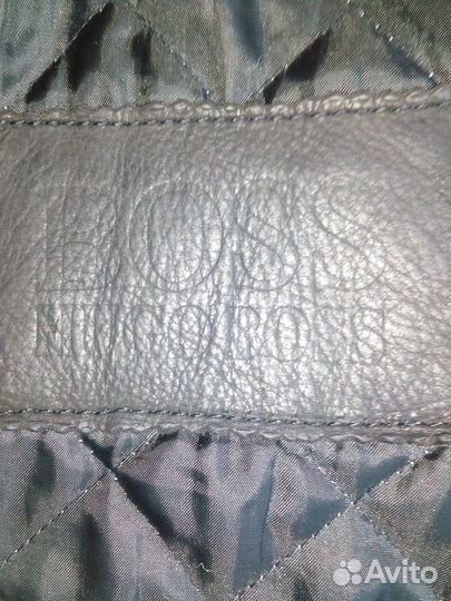 Кожаная куртка Hugo Boss 52р
