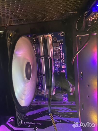 Игровой компьютер 8 ядер 16гб RX570 8gb