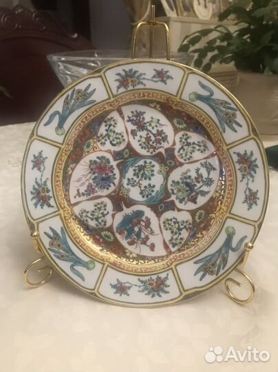 Тарелка декоративная китайская