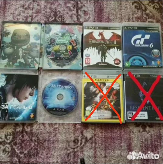 Диски с играми Ps3