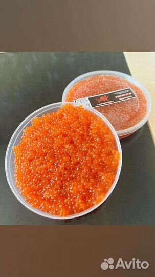 Красная икра горбуши