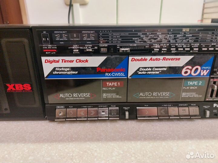 Кассетная магнитола panasonic